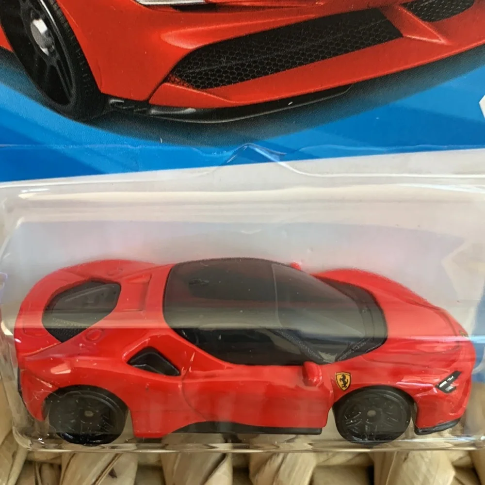 Ferrari SF90 Stradale Hot Wheels Diecast Red Car New License 2025 Hotwheels